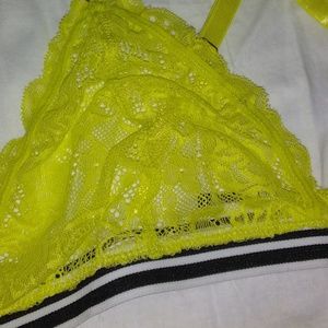 NWT free press lingerie bralette LARGE 36-38 A-C